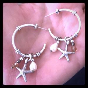 Brighton medium size hoop earrings